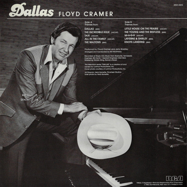 Floyd Cramer - Dallas - LP