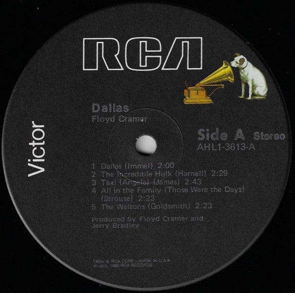 Floyd Cramer - Dallas - LP