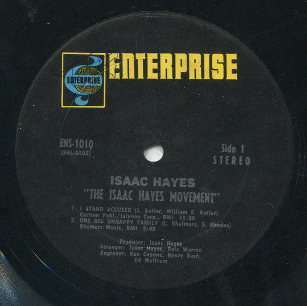 Isaac Hayes - The Isaac Hayes Movement - LP