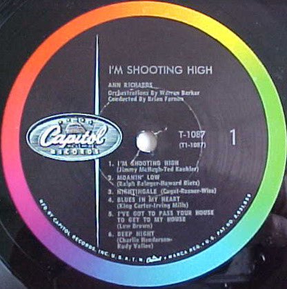 Ann Richards - I'm Shooting High - LP