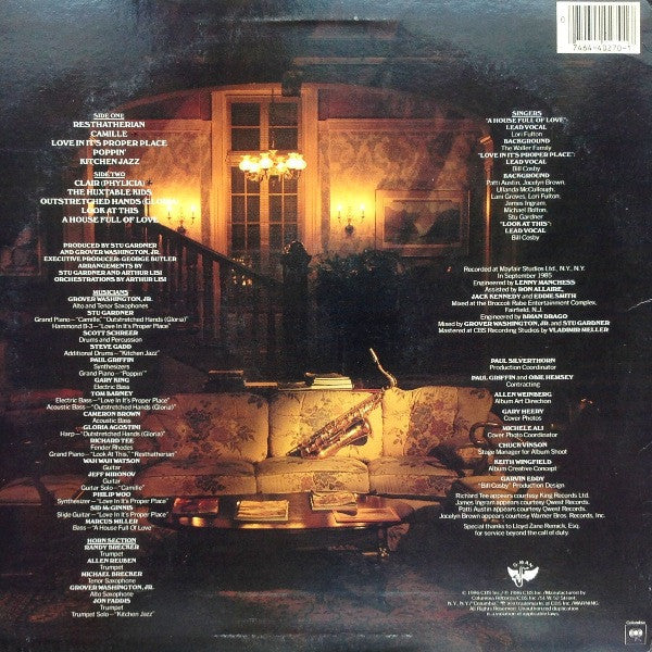 Stu Gardner Presents A House Full Of Love Featuring Grover Washington, Jr. - A House Full Of Love - Music From The Bill Cosby Show - LP