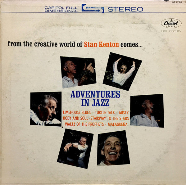 Stan Kenton - Adventures In Jazz - LP