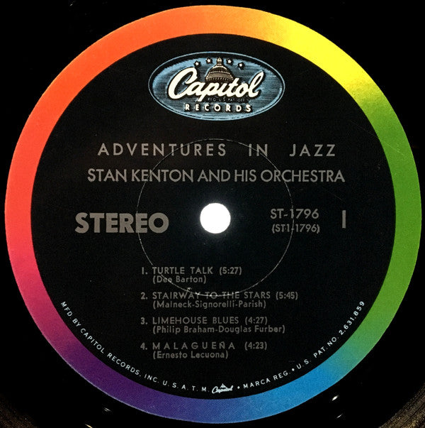 Stan Kenton - Adventures In Jazz - LP