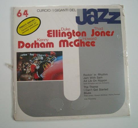 Duke Ellington / Thad Jones / Kenny Dorham / Howard McGhee - I Giganti Del Jazz Vol. 64 - LP