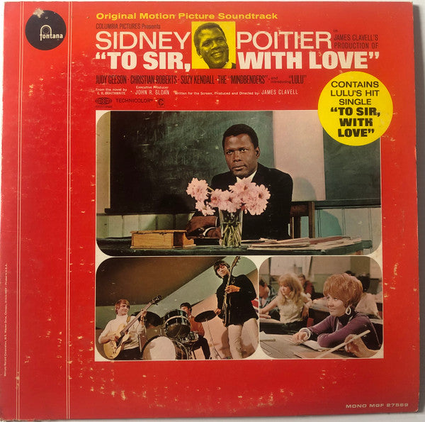 Various - To Sir, With Love Original Motion Picture Soundtrack - LP