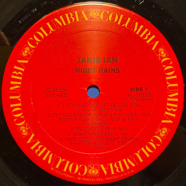 Janis Ian - Night Rains - LP