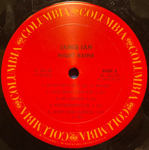 Janis Ian - Night Rains - LP