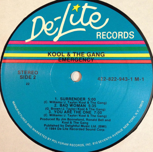 Kool & The Gang - Emergency - LP