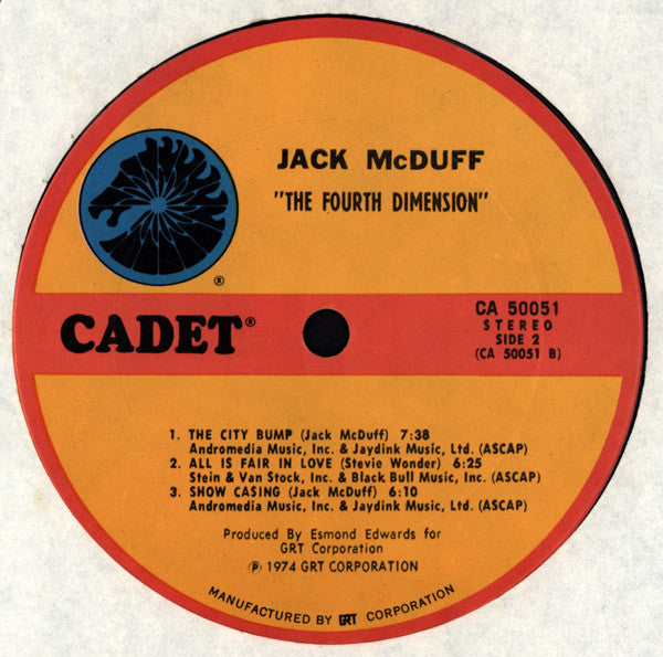 Jack McDuff* - The Fourth Dimension - LP