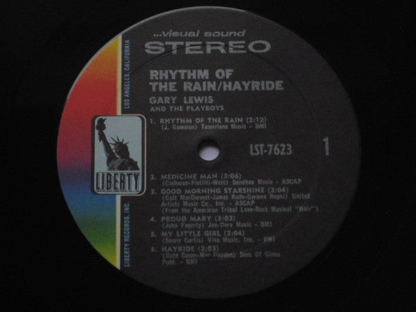 Gary Lewis & The Playboys - Rhythm Of The Rain / Hayride - LP