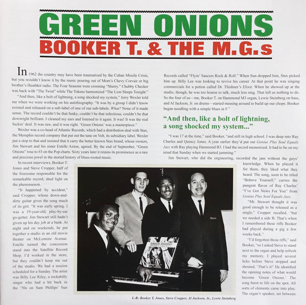 Booker T. & The M.G.s* - Green Onions - LP
