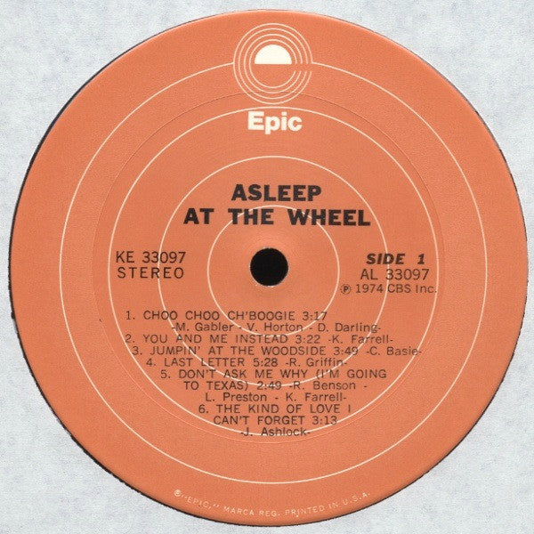 Asleep At The Wheel - Asleep At The Wheel - LP
