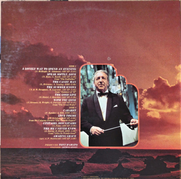 Mantovani And His Orchestra - An Evening With Mantovani - LP