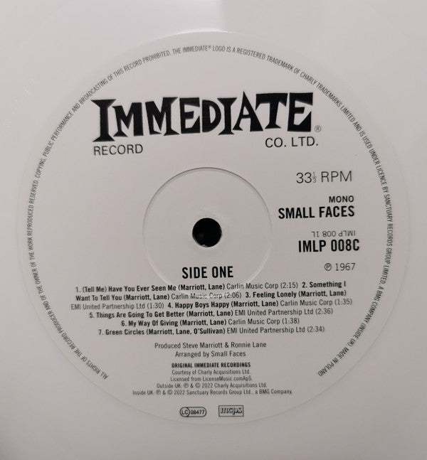 Small Faces - Small Faces - LP