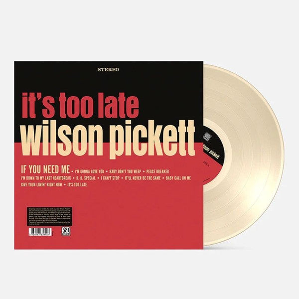 Wilson Pickett - It's Too Late - LP