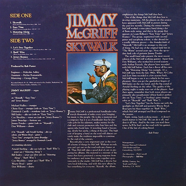 Jimmy McGriff - Skywalk - LP