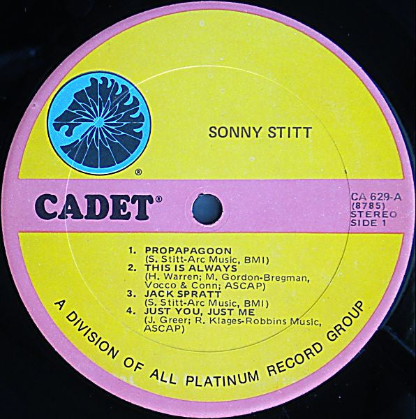 Sonny Stitt - Sonny Stitt - LP