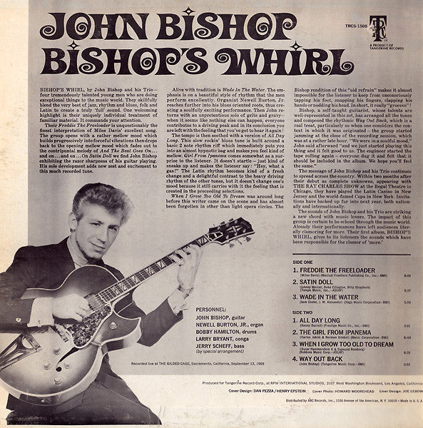 John Bishop (2) - Bishop's Whirl - LP