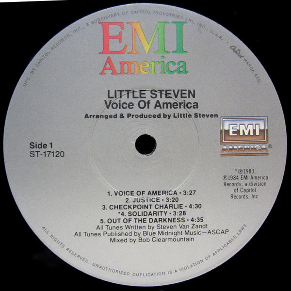 Little Steven - Voice Of America - LP