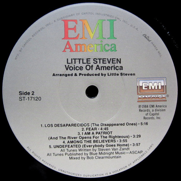 Little Steven - Voice Of America - LP