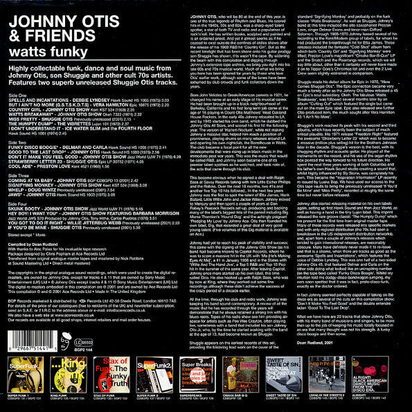 Johnny Otis & Friends - Watts Funky