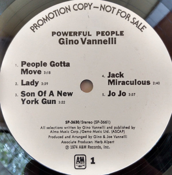 Gino Vannelli - Powerful People - LP