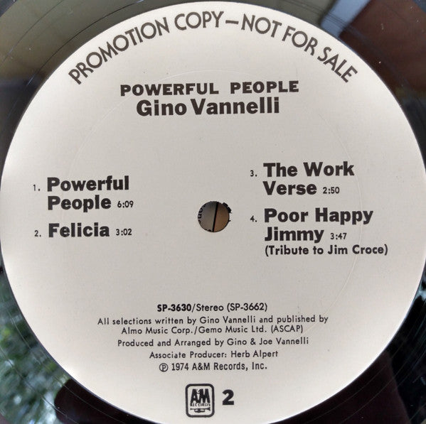 Gino Vannelli - Powerful People - LP