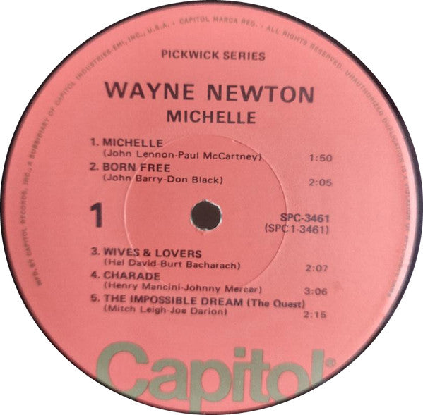 Wayne Newton - Michelle - LP