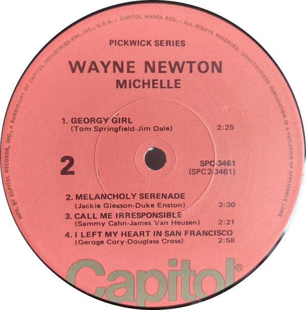 Wayne Newton - Michelle - LP