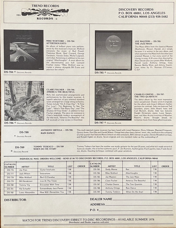 Jack Wilson - Innovations - LP