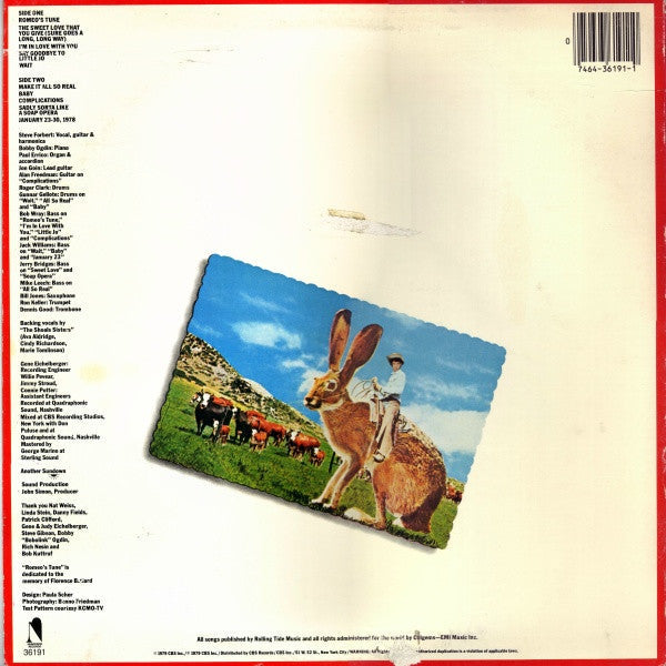 Steve Forbert - Jackrabbit Slim - LP