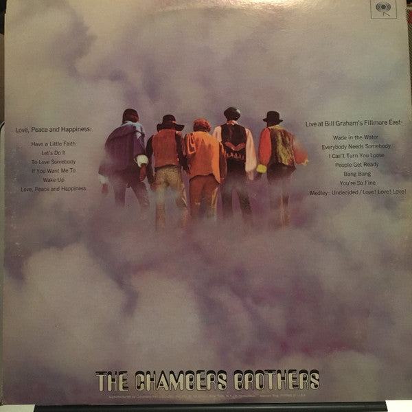 The Chambers Brothers - Love, Peace And Happiness / Live At Bill Graham's Fillmore East - LP