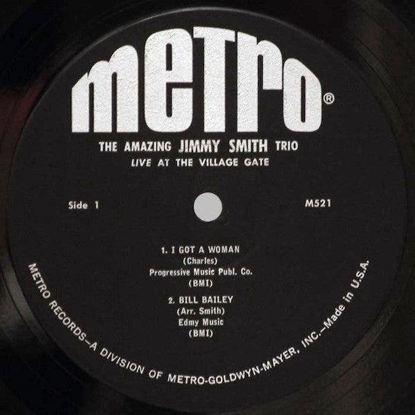 The Amazing Jimmy Smith Trio* - Live At The Village Gate - LP
