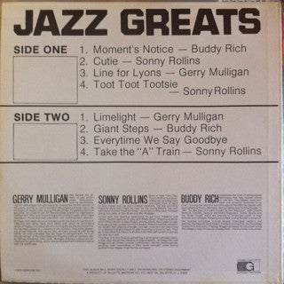 Various - Jazz Greats Volume 2 - LP