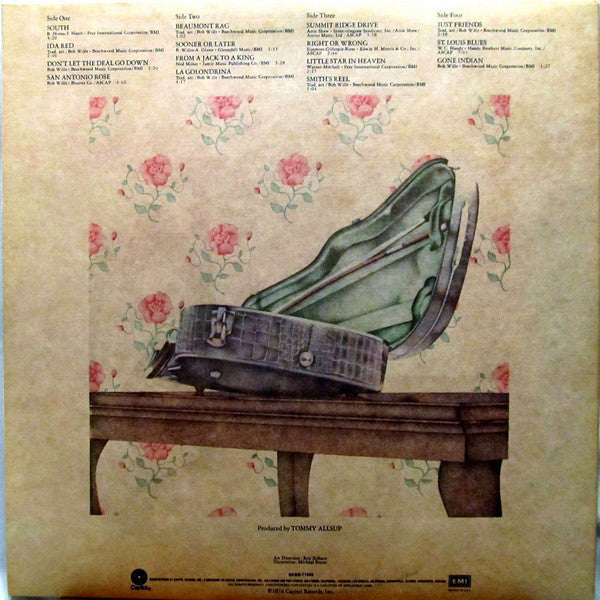 Bob Wills & His Texas Playboys - In Concert - LP