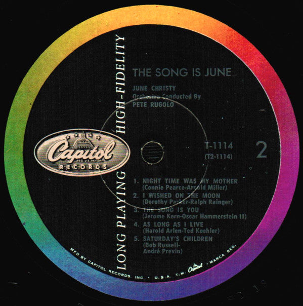 June Christy - The Song Is June! - LP