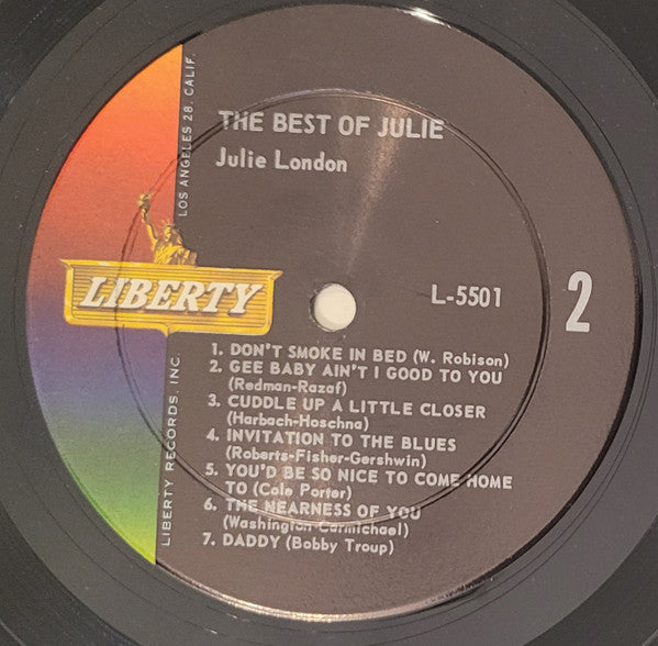 Julie London - The Best Of Julie - LP