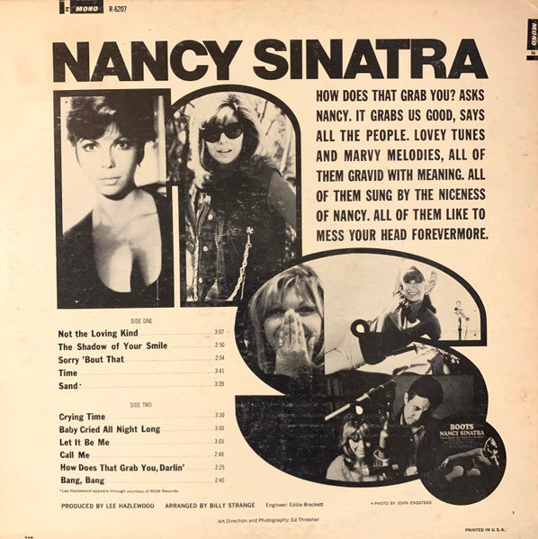 Nancy Sinatra - How Does That Grab You? - LP