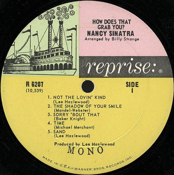 Nancy Sinatra - How Does That Grab You? - LP