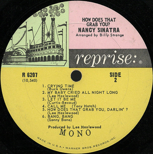 Nancy Sinatra - How Does That Grab You? - LP
