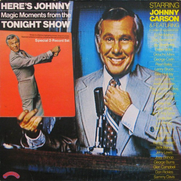 Johnny Carson - Here's Johnny.... Magic Moments From The Tonight Show - LP
