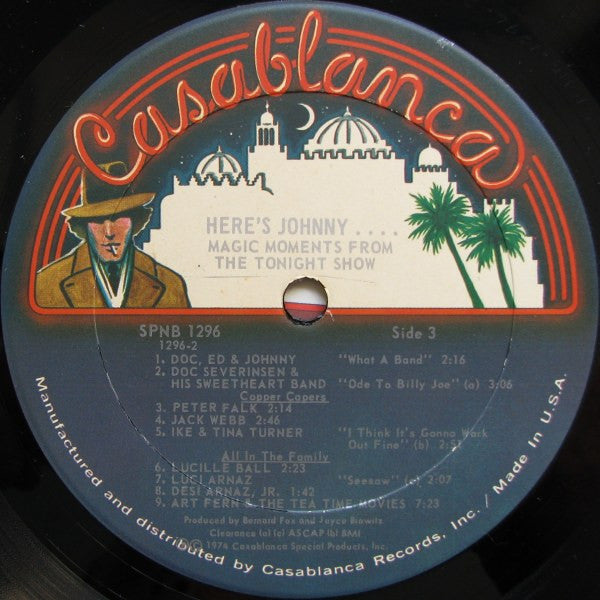 Johnny Carson - Here's Johnny.... Magic Moments From The Tonight Show - LP