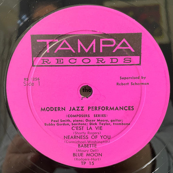 Various - Modern Jazz Performances (Composer Series) - LP