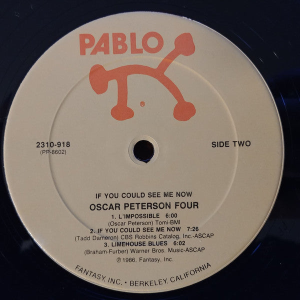 The Oscar Peterson Four* - If You Could See Me Now - LP