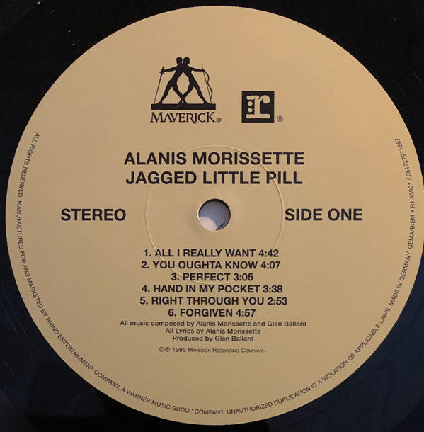 Alanis Morissette - Jagged Little Pill - LP