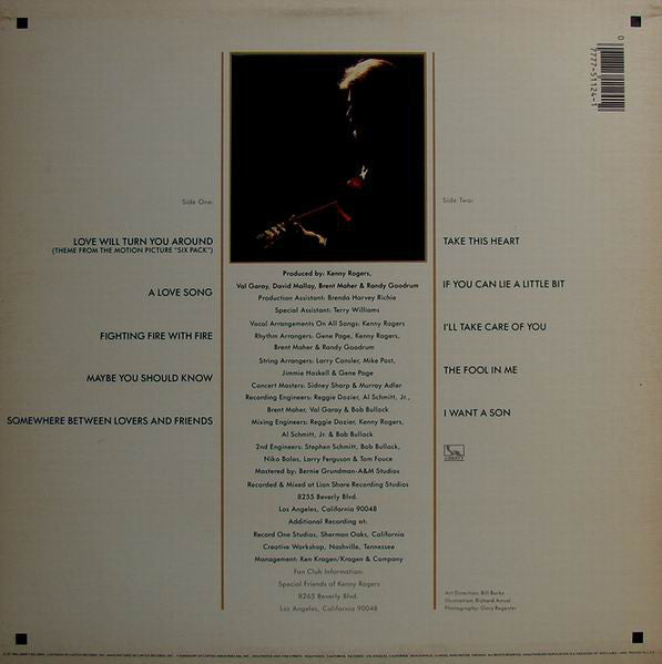 Kenny Rogers - Love Will Turn You Around - LP