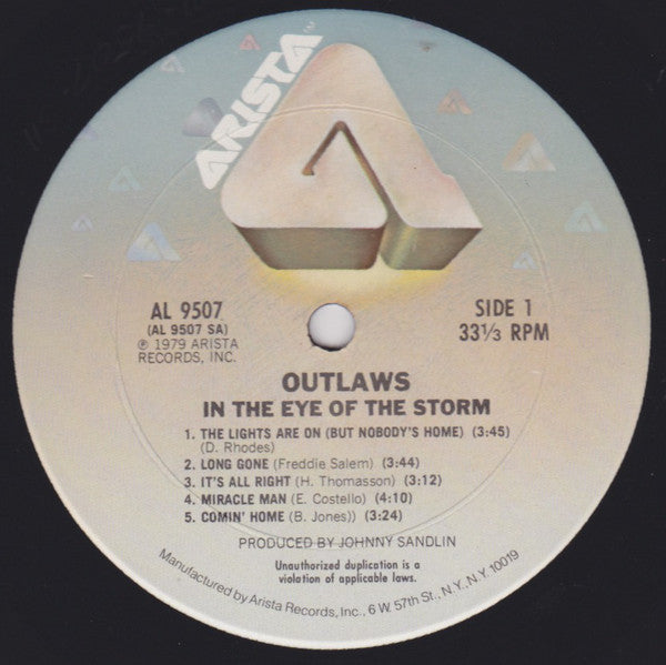 Outlaws - In The Eye Of The Storm - LP