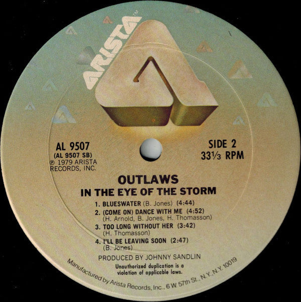 Outlaws - In The Eye Of The Storm - LP