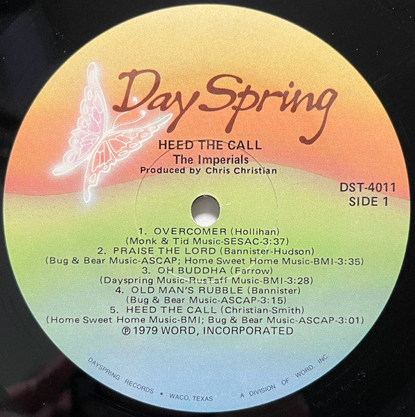 Imperials - Heed The Call - LP