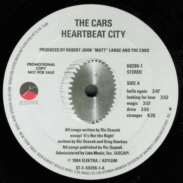 The Cars - Heartbeat City - LP